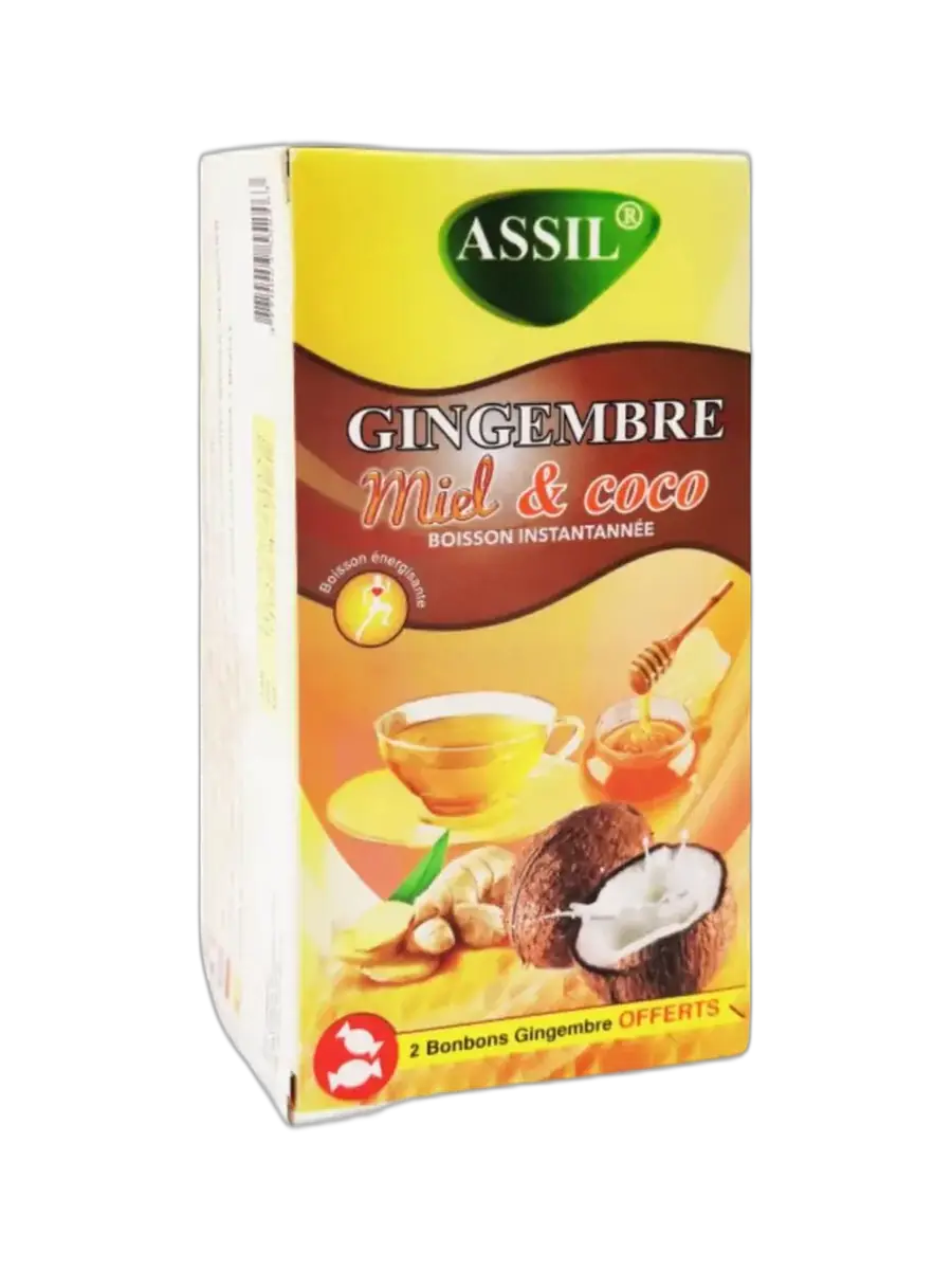 Boisson instantanée gingembre miel & coco