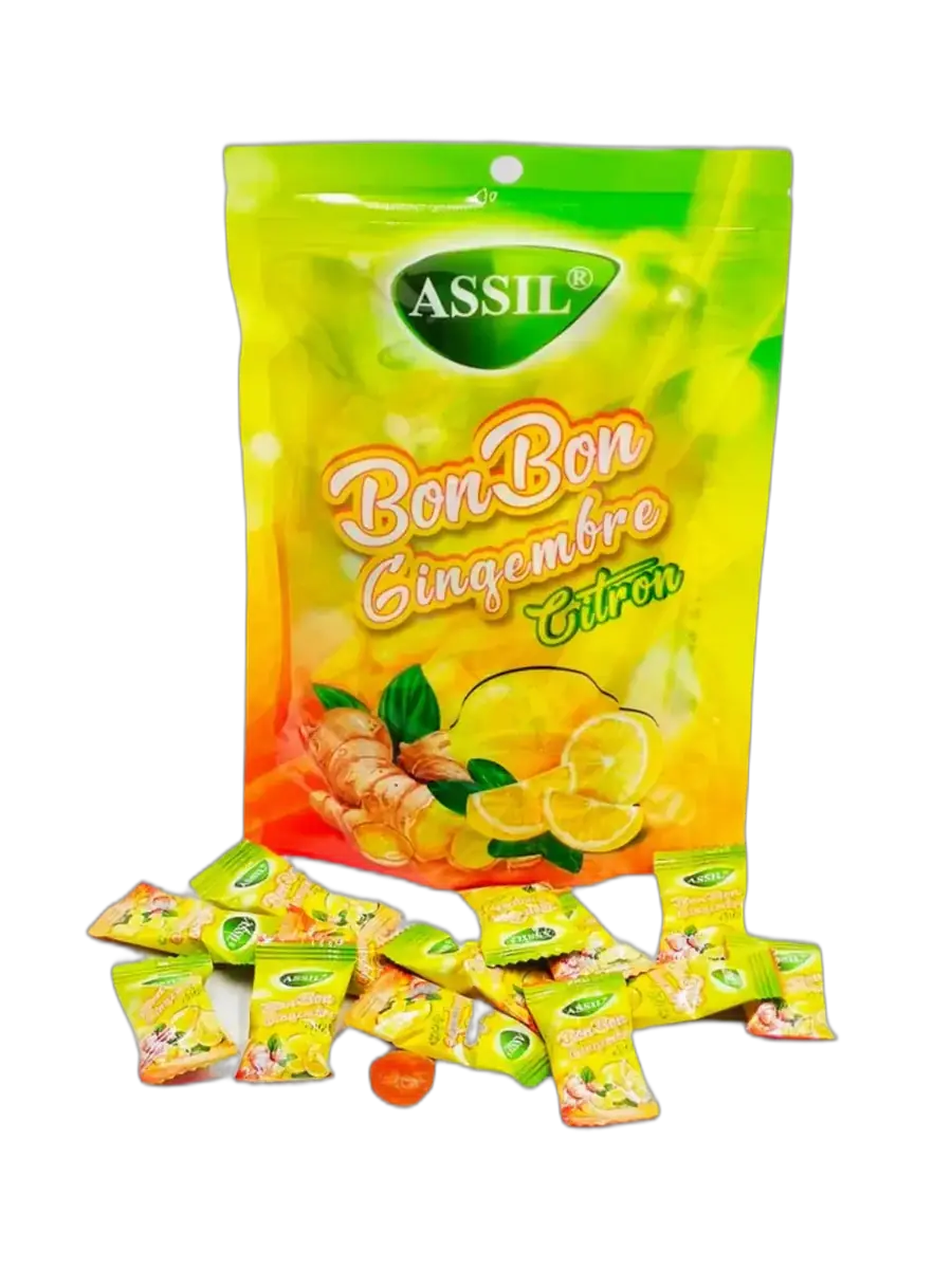 Bonbons gingembre citron