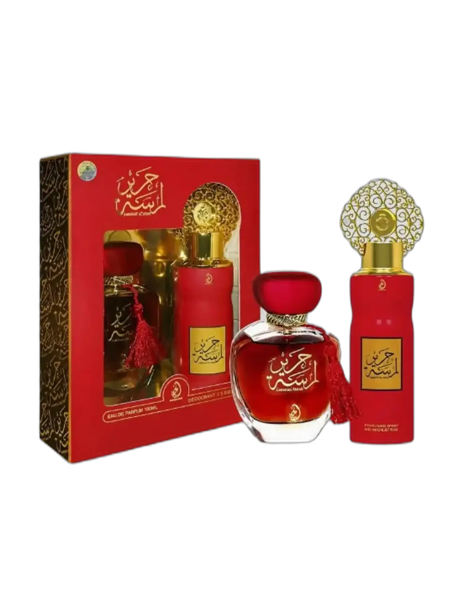 Coffret lamsat harir mixte my perfumes eau de parfum 100 ml + deodorant 200 ml