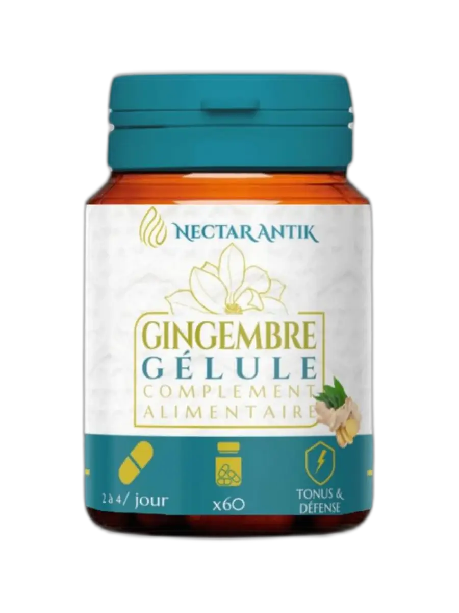 Gélules de gingembre nectar antik