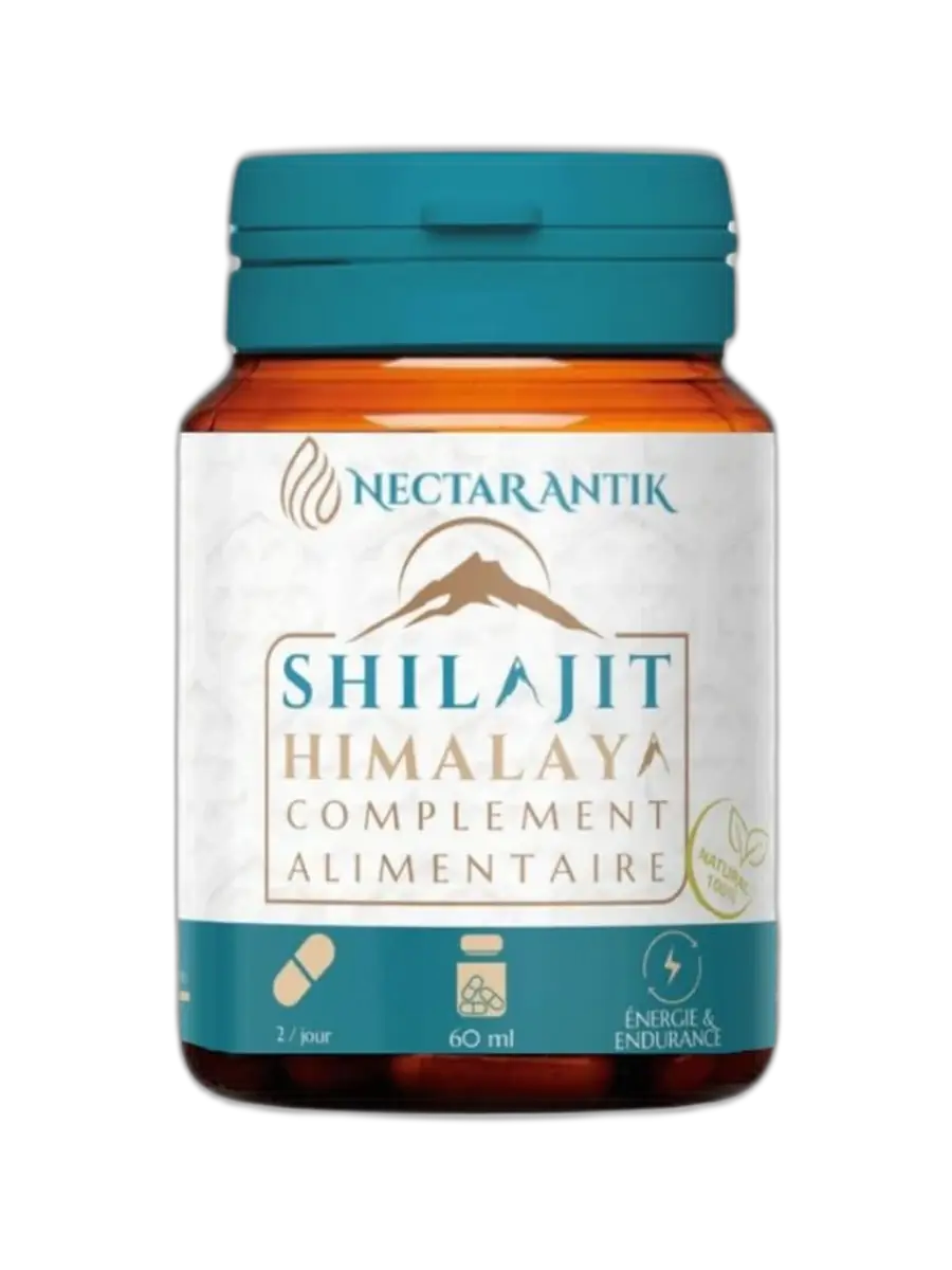 Gélules de shilajit d’himalaya nectar antik