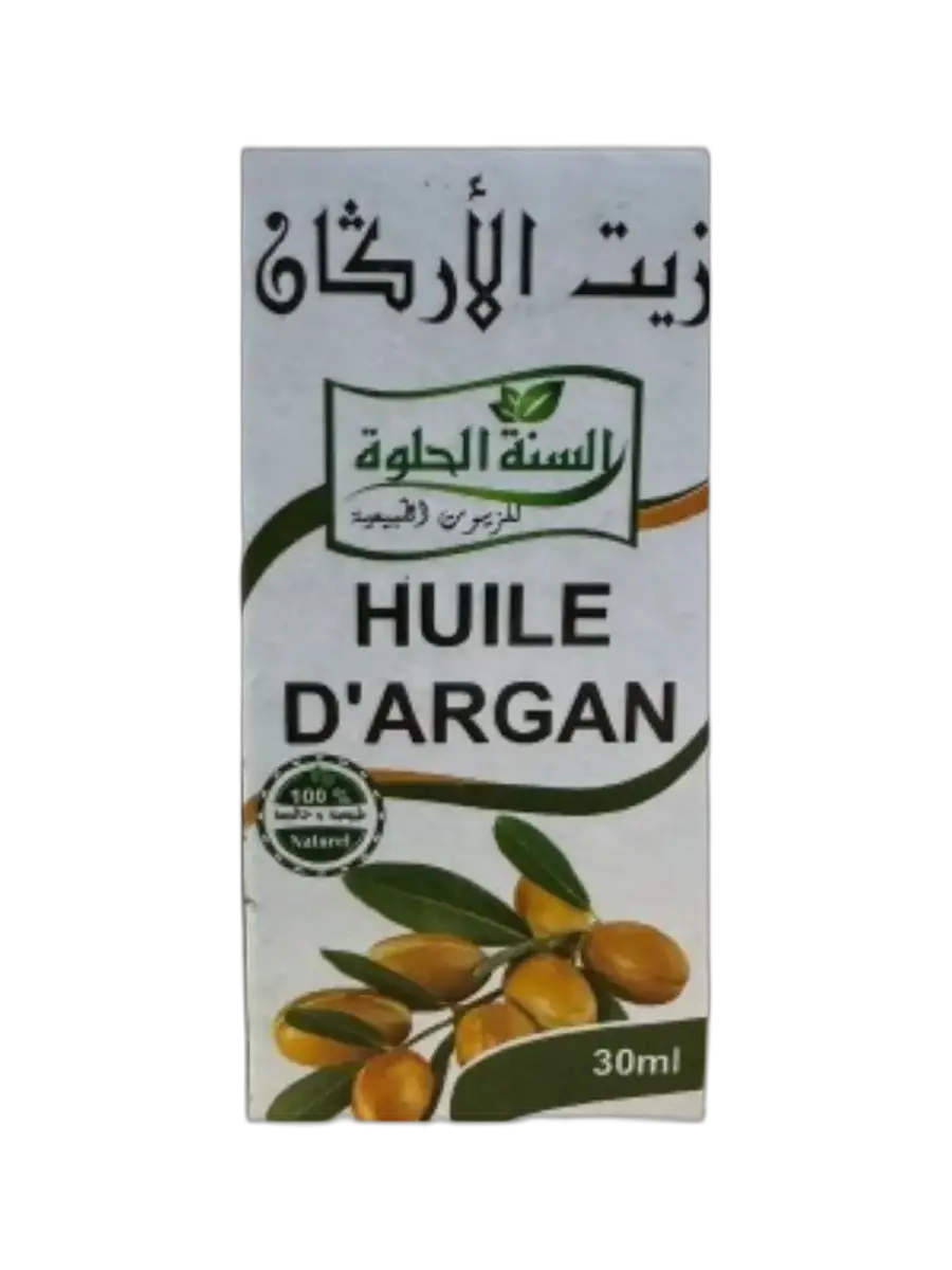 Huile d’argan bio vierge, pressée à froid, 30 ml