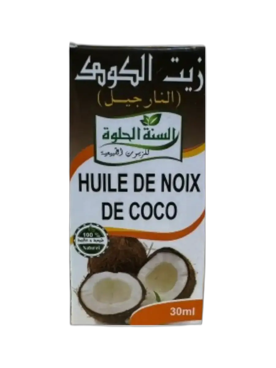 Huile de coco bio, extraite à froid