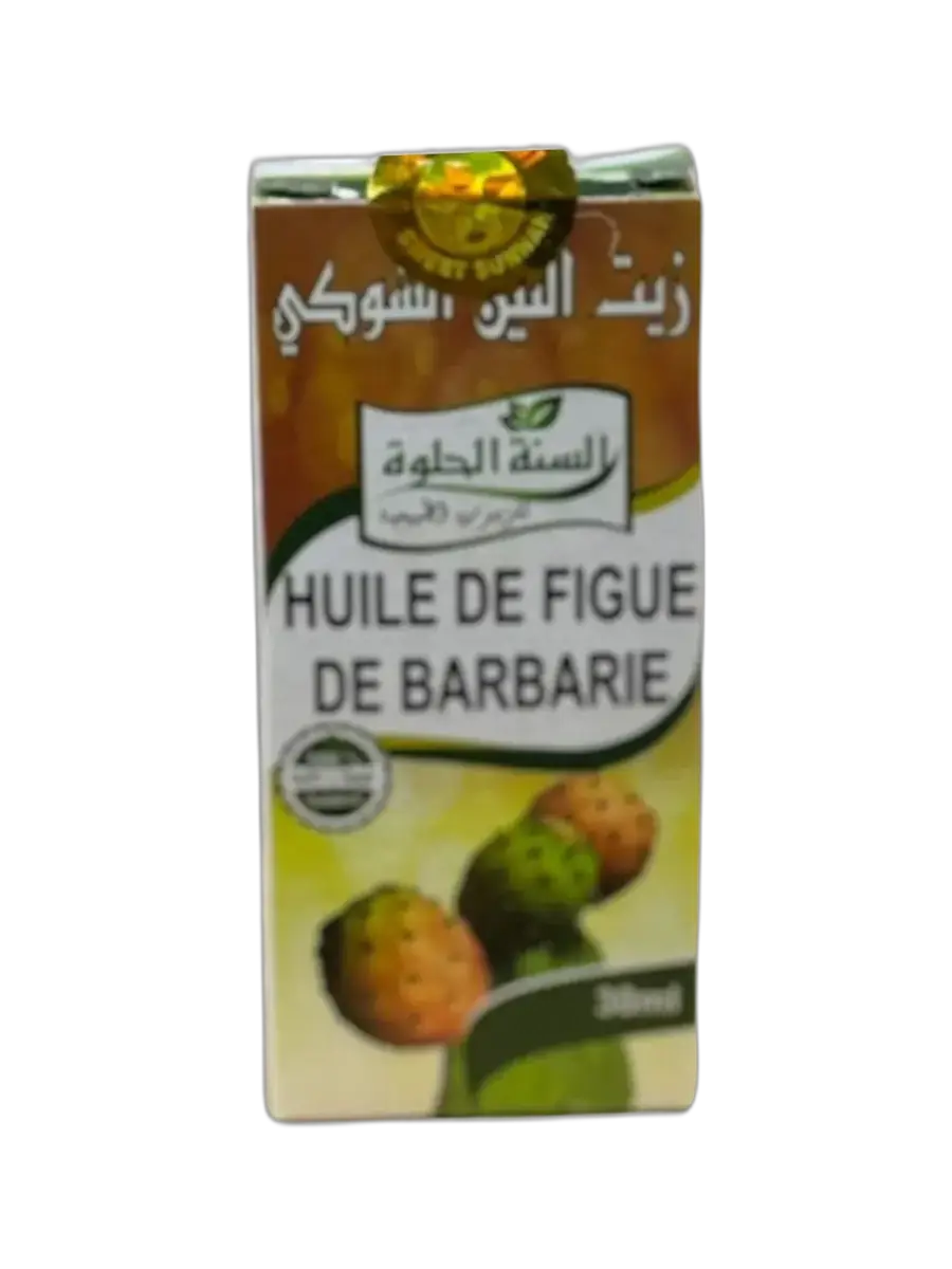 Huile de figue de barbarie bio, pressée à froid, 30 ml