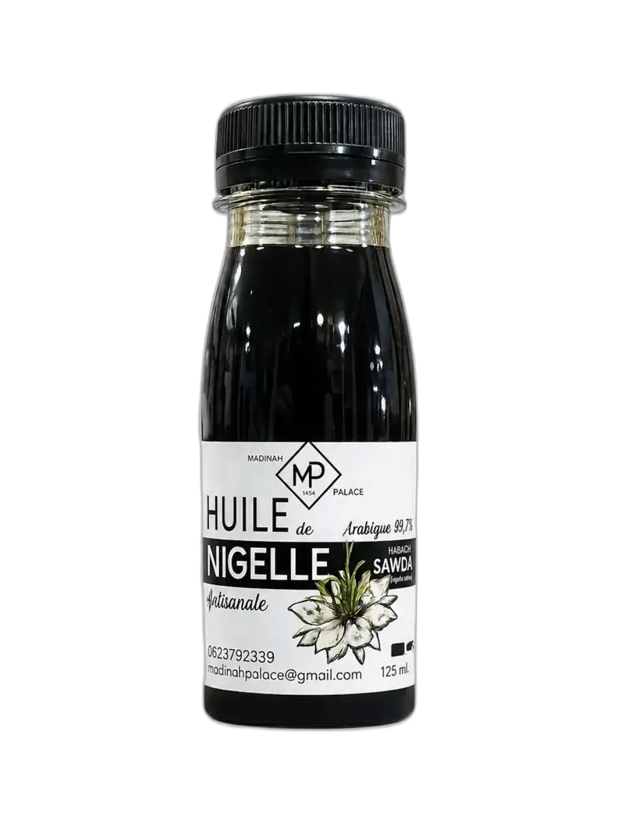 Huile de nigelle d’Éthiopie Habachiya, pressée à froid