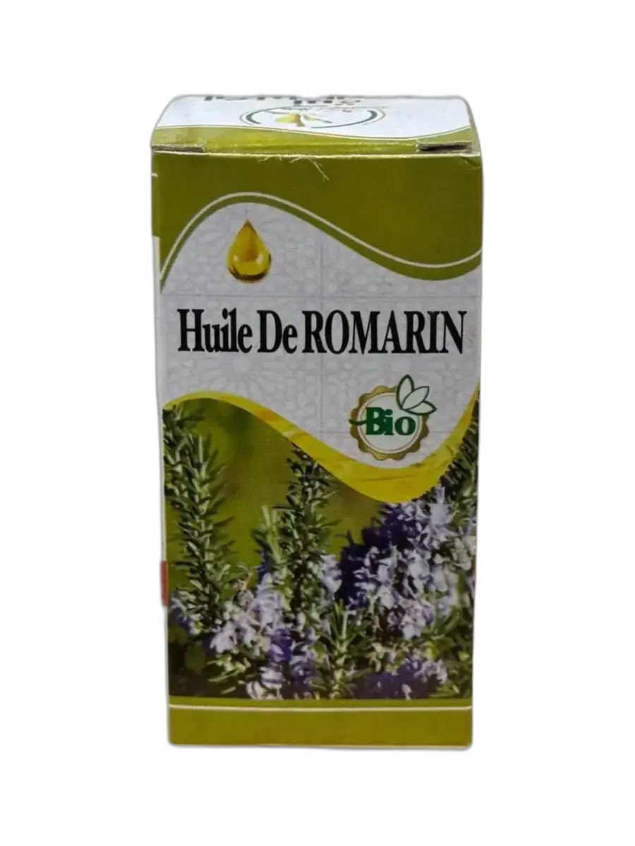 Huile de romarin bio, pure et non diluée, 30 ml