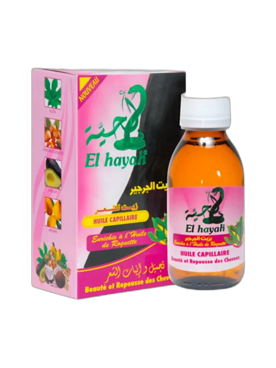 Huile de serpent Al-Hayyah, soin capillaire, 125 ml