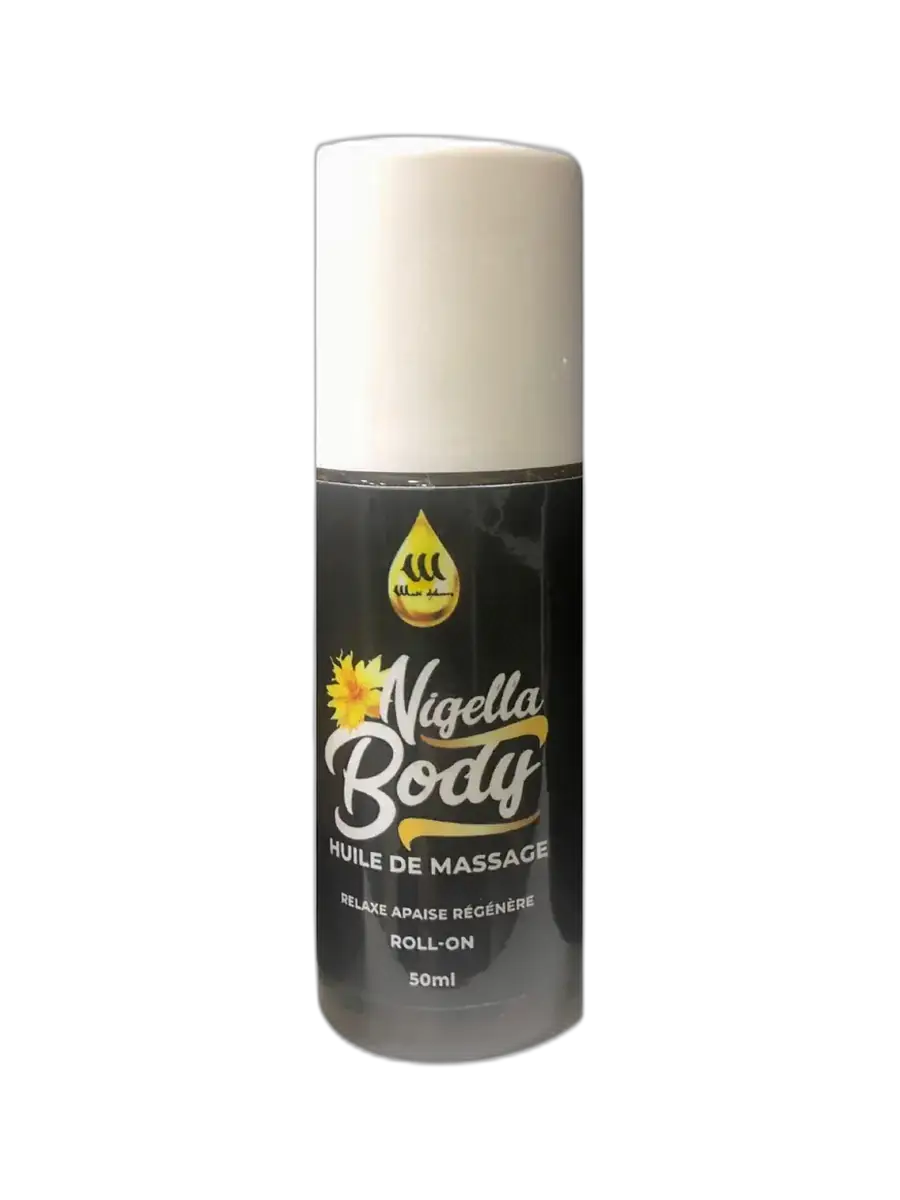Nigella Body, roll-on de massage à la nigelle, 50 ml